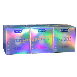 Блок презервативів Durex 12 пачок №3 Invisible