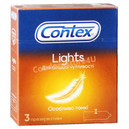 Презервативи Contex 3шт Lights