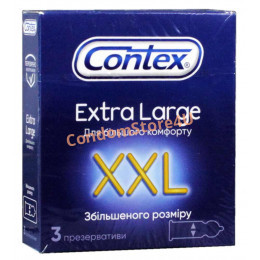 Презервативи Contex 3шт Extra Large