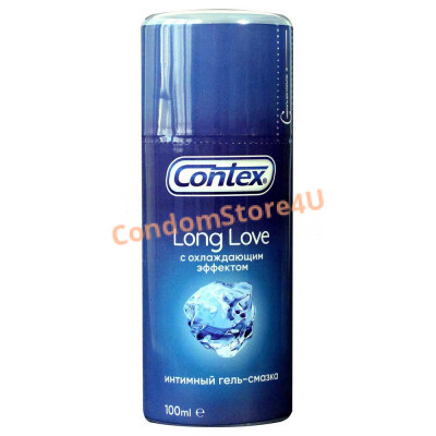 Gel lubricant Contex Long Love 100ml with anesthetic