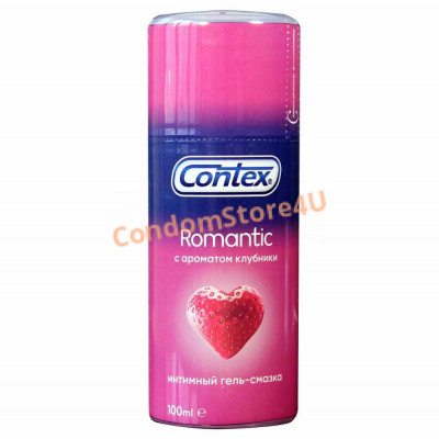 Gel lubricant Contex Romantic 100ml flavored