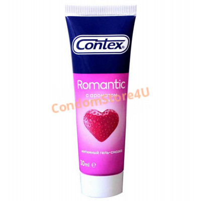 Gel lubricant Contex Romantic 30ml flavored