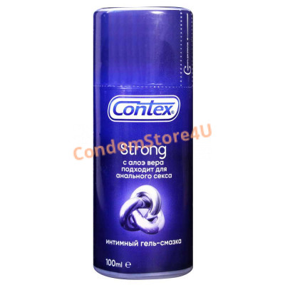 Gel lubricant Contex Strong 100ml for anal sex 