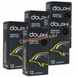 Condoms Dolphi Anatomic ultra thin 60pc (5*12)