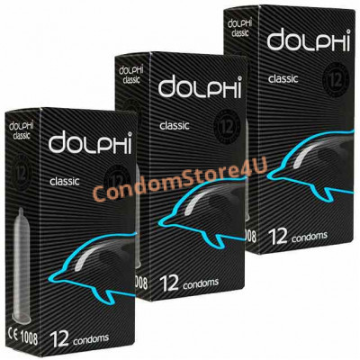 Презервативи Dolphi Classic 36шт (3*12)
