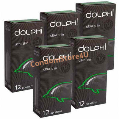 Condoms Dolphi Ultra thin 60pc (5*12)