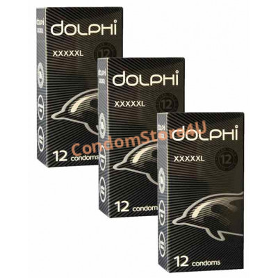 Презервативы Dolphi XXXXXL 36шт (3*12)