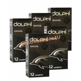 Презервативи Dolphi XXXXXL 60шт (5*12)
