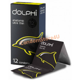 Condoms Dolphi Anatomic ultra thin 12pc