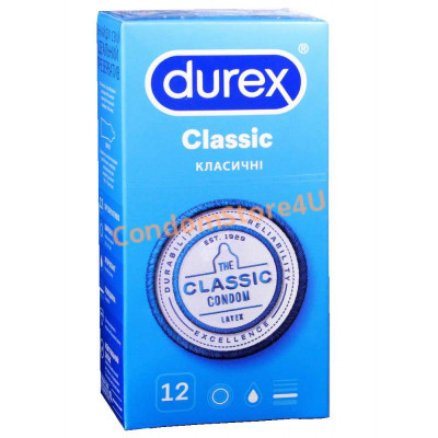 Презервативы DUREX 12шт Classic