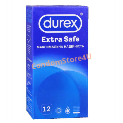 Презервативи DUREX 12шт Extra Safe