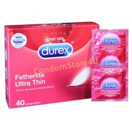 Condoms DUREX No. 40 Fetherlite Ultra Thin