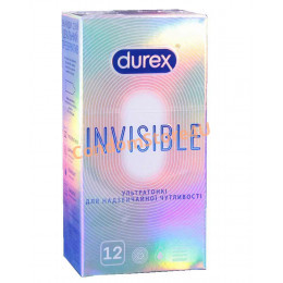Condoms DUREX Invisible 12pc