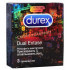 Презервативи DUREX Dual Extase 3шт Молодіжна серія