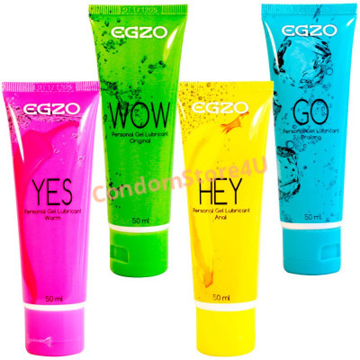 Assorted set of gels EGZO 4 pcs (all four types of 50ml each)