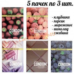 Mix condoms EGZO Oral 15pc