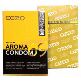 Презервативы EGZO Premium AROMA ароматизированные 3 шт