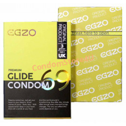 Condoms EGZO Premium GLIDE 3pc superwetted