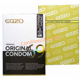 Презервативи EGZO Premium ORIGINAL звужені у основи 3 шт