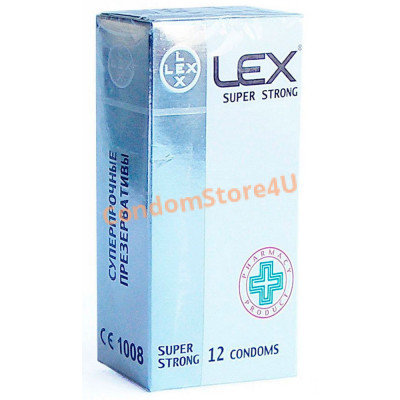 Презервативы LEX Super Strong 12шт