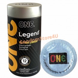 ONE Legend Extra Large Condoms 12pcs Special Shape