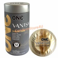 ONE Vanish Superthin Snug-Fit Condoms 12pcs Premium Lubrication