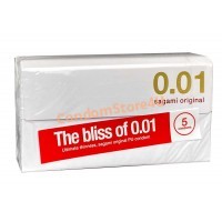 Polyurethane condoms SAGAMI Original 0,01 (5 pcs) Europe