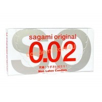 Polyurethane condoms SAGAMI Original 0.02 (2pcs) Europe