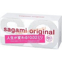 Polyurethane condoms SAGAMI Original 0,01 (20 pcs)