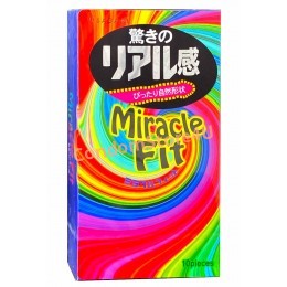 SAGAMI Miracle Fit Condoms 10pcs