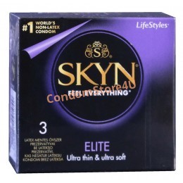 SKYN Elite Condoms Super Thin Latex-Free 3pcs