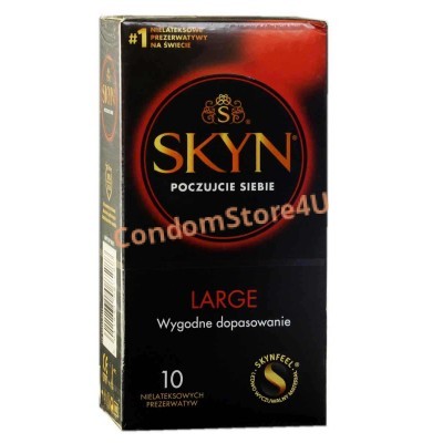 SKYN Large condoms large non-latex No. 10 (PL)