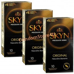 Презервативи SKYN Original безлатексні №30 (PL) (3 пачки по 10шт)