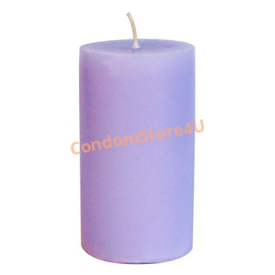 Small candle with aphrodisiac Lavender