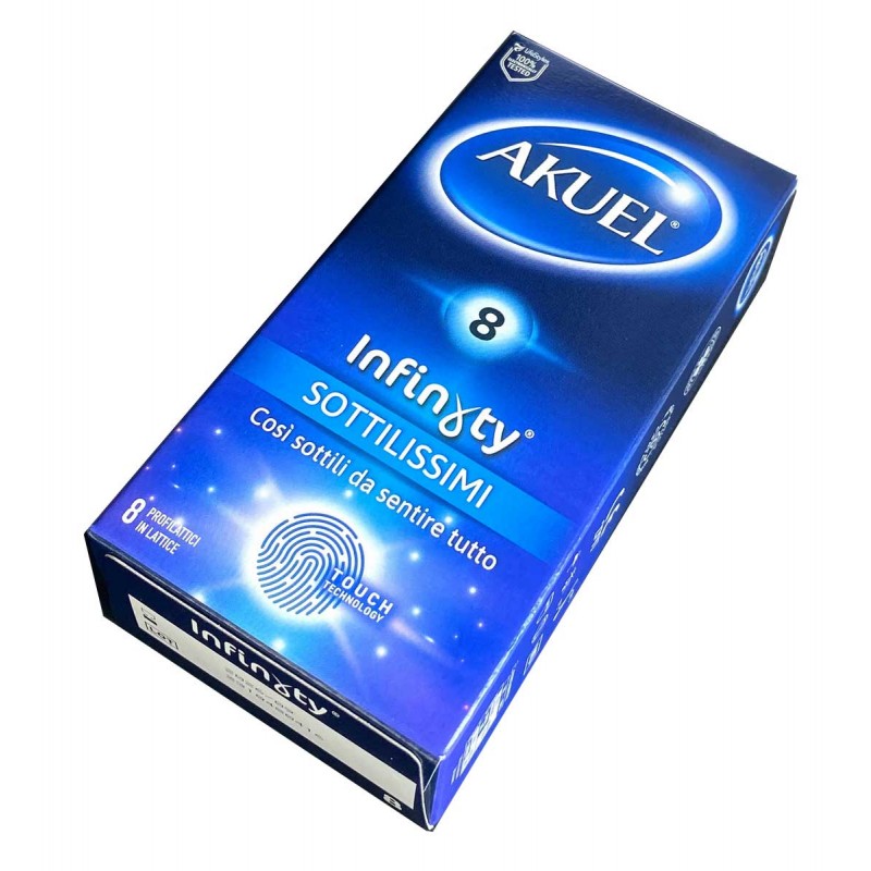 Condoms AKUEL INFINYTY 8 pcs (Best before 09.2026) — photo 3