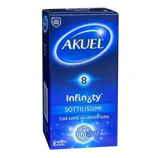 Презервативи AKUEL INFINYTY 8шт (Термін придатності до 09.2026)