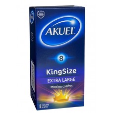 Презервативи AKUEL KING SIZE 8шт (збільшений розмір)