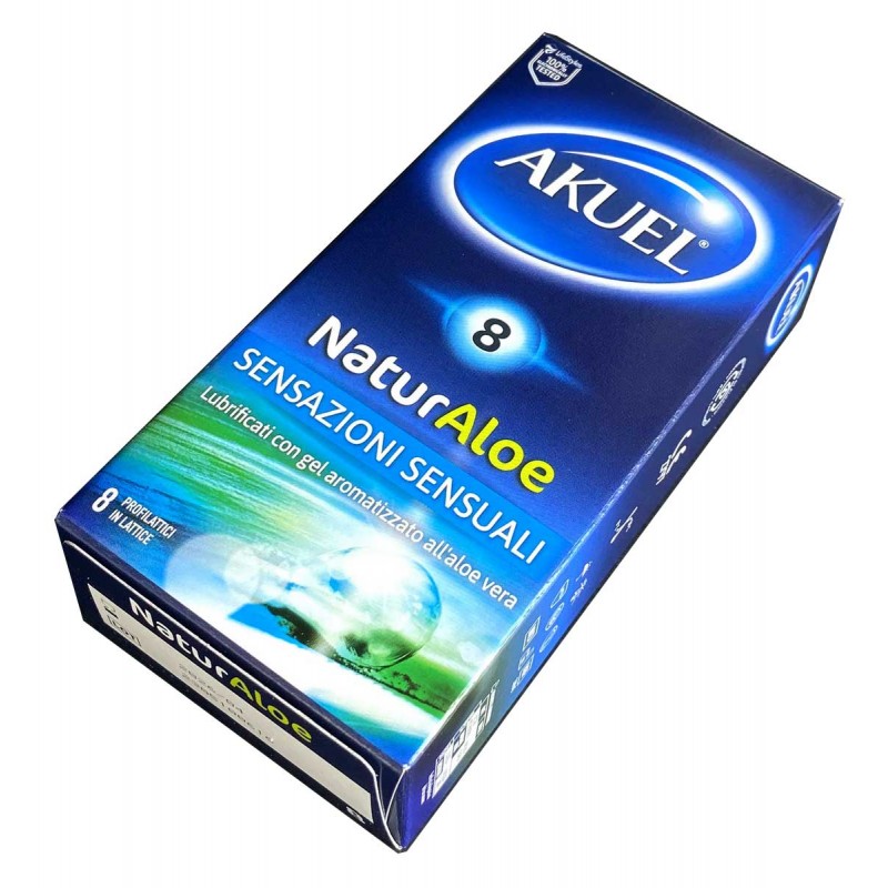 Презервативы AKUEL NaturAloe 8шт (Срок годности до 04.2026) — фото 3
