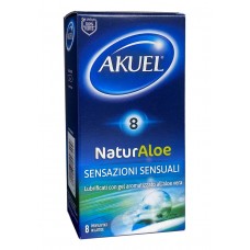 Презервативи AKUEL NaturAloe 8шт (Термін придатності до 04.2026)