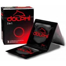 Condoms Dolphi 3w1 3 pcs