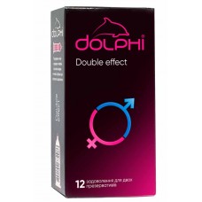 Condoms Dolphi Double Effect 12 pcs