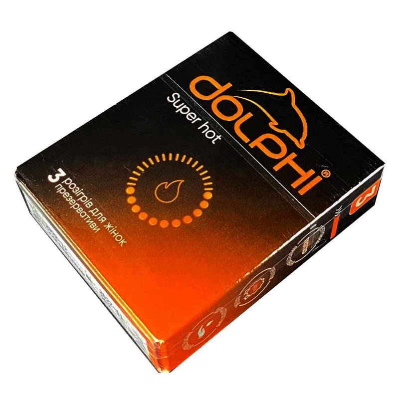 Condoms Dolphi Super Hot 3 pcs — photo 2