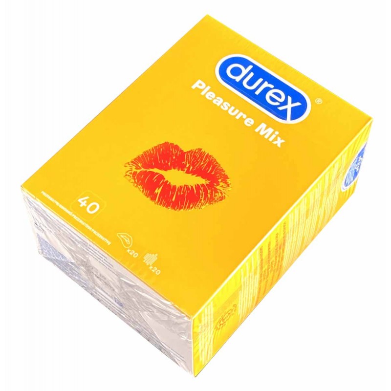 Condoms Durex Pleasure Mix 40 pcs — photo 3