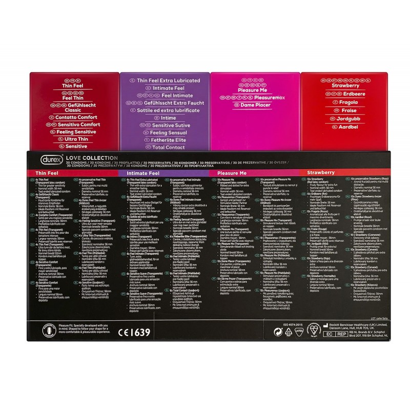 Condoms Durex Love Collection 30 pcs Limited edition — photo 3