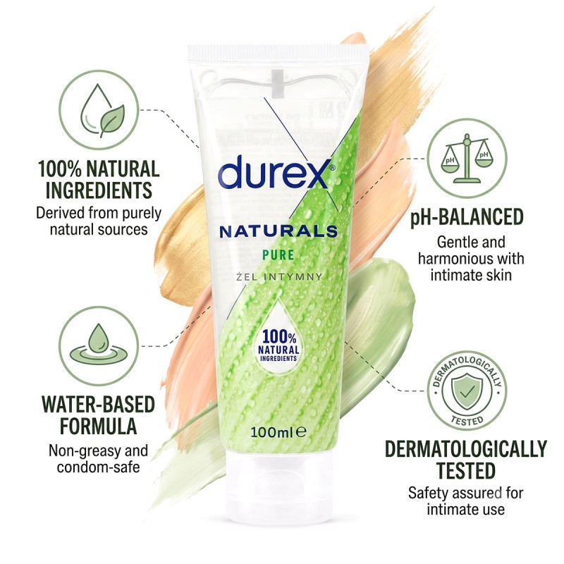 Intimate gel Durex Naturals 100 ml — photo 3