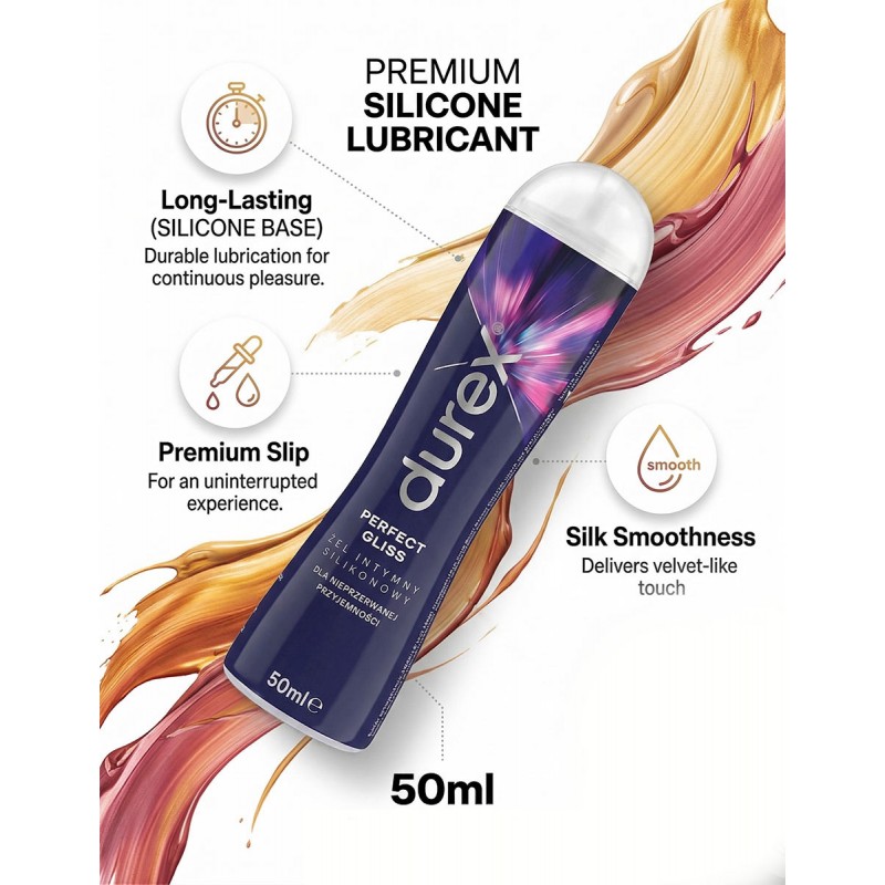 Інтимний гель Durex Perfect Gliss 50мл — фото 5