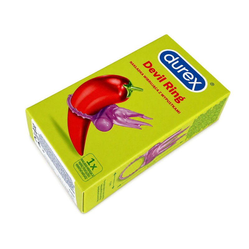Вібраційне кільце Durex DEVIL RING — фото 3