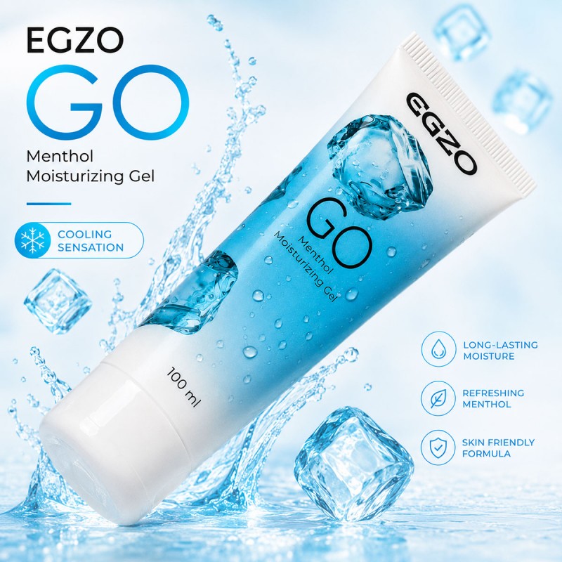Интимный гель EGZO GO 100 мл - охлаждающий с эффектом пролонгации — фото 2
