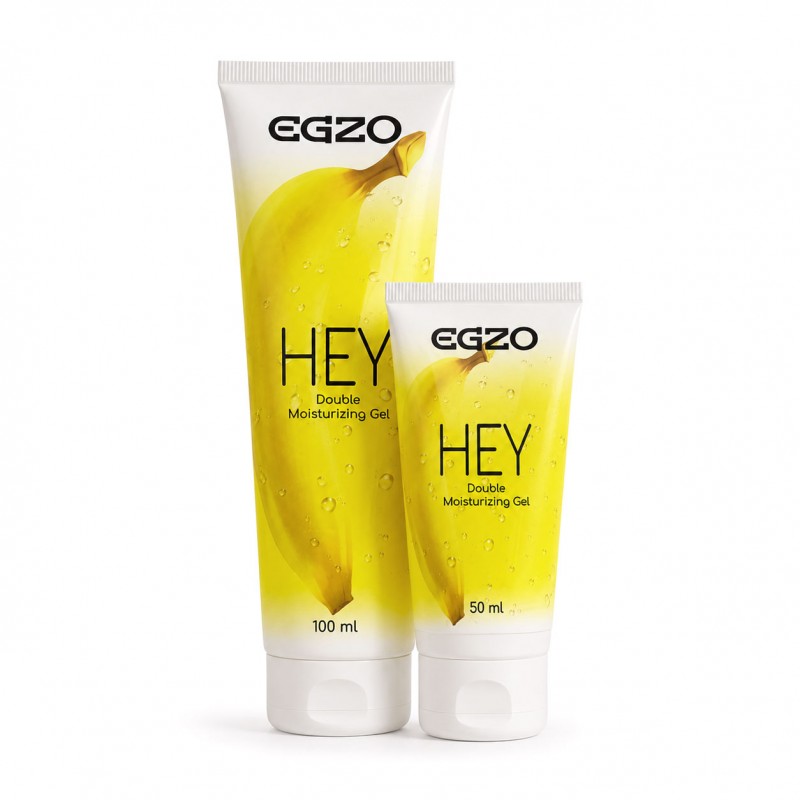 Anal Gel Set EGZO HEY (100 + 50 ml) - banana flavor