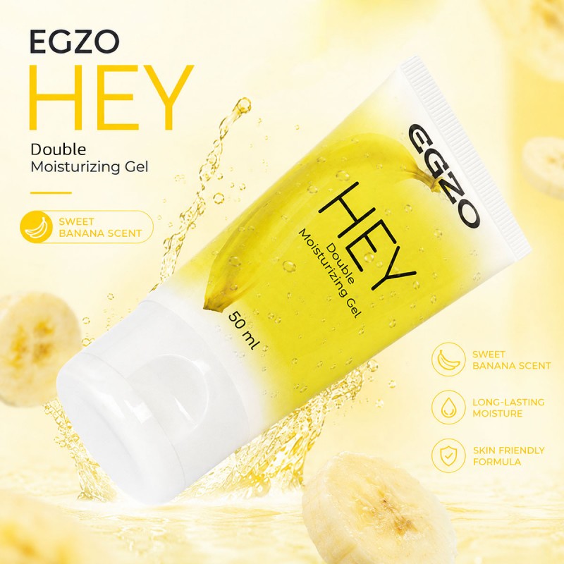 Анальний гель EGZO HEY 50 мл - зі смаком банана — фото 2